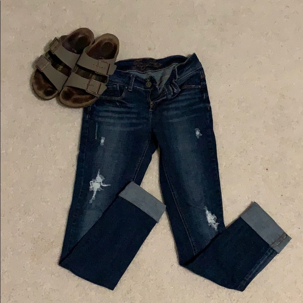 NWOT ripped skinny jeans